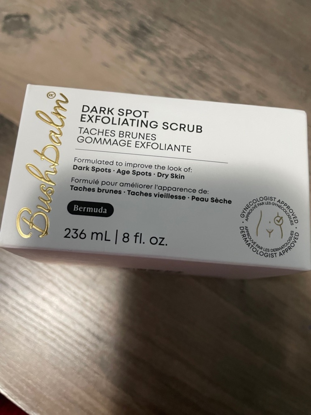 Dark Spot Exfoliating Scrub - Scent: Bermuda